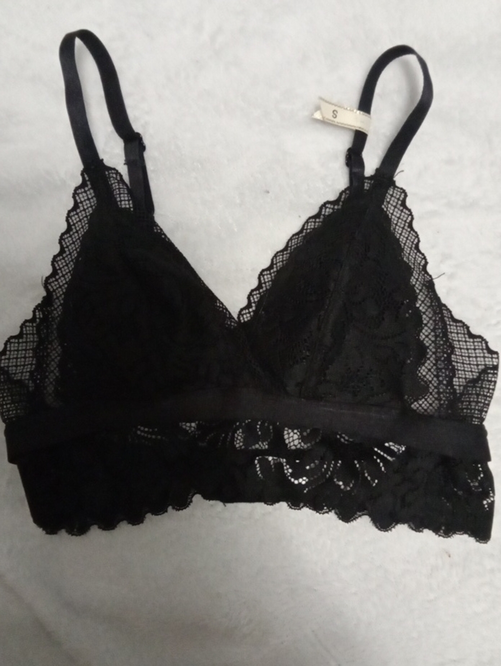 XXS EnuoAngGee* Black Lace Bralette